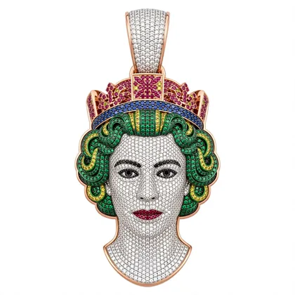 The image the queen pendant was made from